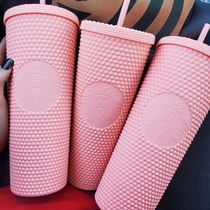 Pink Studded Starbucks